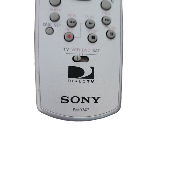 Genuine Sony Direct TV Remote Control RM-Y807 Tested and Works - Picture 3 of 3